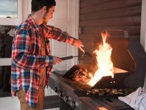 Terassigrillin sijoittaminen ja turvallisuus