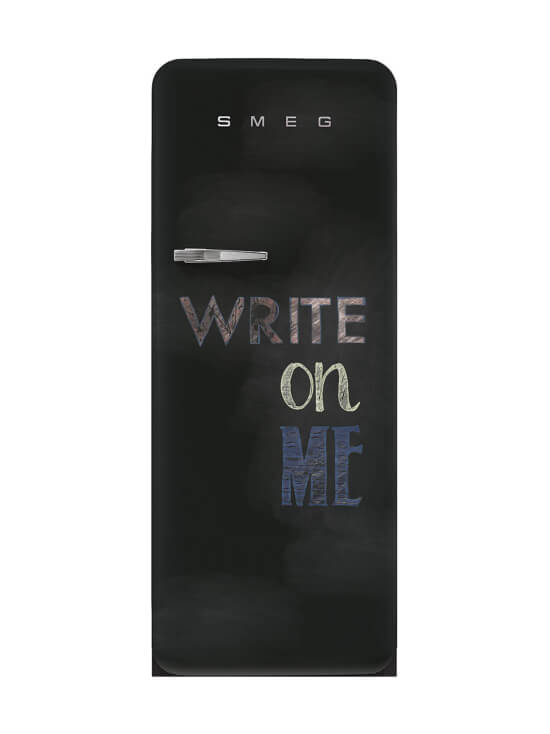 Smeg FAB28RDBB5 Jääkaappi, 'black board' oikeakätinen