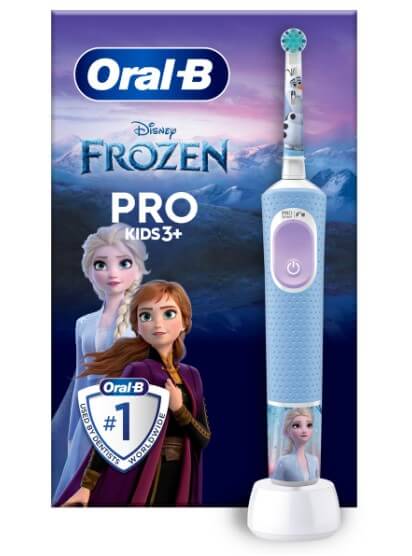 Oral-B Frozen sähköhammasharja lapsille, Elsa- ja Anna-design