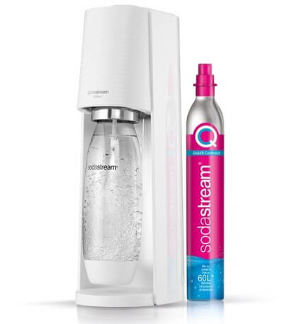 SodaStream Terra hiilihapotuslaite valkoisena